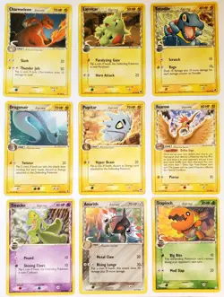 Nintendo Pokemon TCG EX Delta Species 12-Card Lot - Image 1
