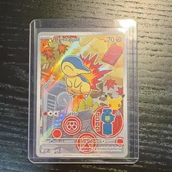 Pokemon TCG Cyndaquil 047 Jumbo Cards Holo Common Basic HP 70 English 2026 - Image 1
