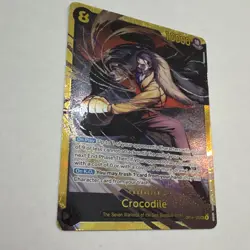 Bandai One Piece Card Game Crocodile Alt Art Special Foil 10000 OP14-120 EN - Image 1