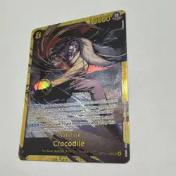 Bandai One Piece Card Game Crocodile Alt Art Special Foil 10000 OP14-120 EN - Image 2