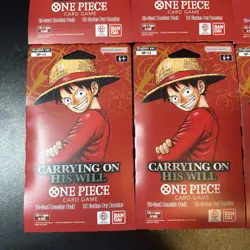 6 One Piece OP13 Carrying On His Will Booster Packs 12 Card Booster Pack - Image 5