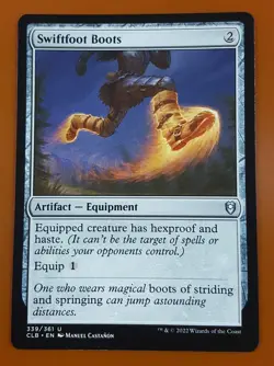 1x Swiftfoot Boots | Battle for Baldur's Gate | MTG Magic Cards - Image 3