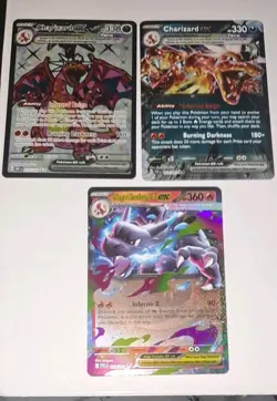 Lot Of 3 Charizard Pokemon Tcg Cards - Image 1