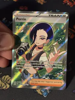 Pokemon Cards Perrin 209/167 Secret Rare Twilight Masquerade - (NM) - Image 2