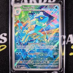 Frogadier 089/086 Me04: Chaos Rising Holo Pokemon Illustration Rare (IR) - Image 1