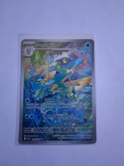 Pokemon TCG: Frogadier 089/086 Me04: Chaos Rising Holo Illustration Rare - Image 1