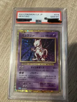 PSA 10 Mewtwo 014/032 CLK Classic Collection Japanese Pokemon Card GEM MINT - Image 1