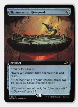Thrumming Hivepool (Extended Art) 356 Edge of Eternities MTG Foil NM - Image 1