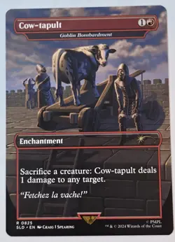 MTG Cow-tapult - Dismember Secret Lair Drop Series Regular NM - Image 1