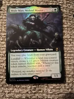 Mole Man, Moloid Master Extended Art Foil - Image 1