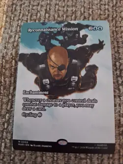 Reconnaissance Mission Borderless Marvel Super Heroes Mtg Nm - Image 1
