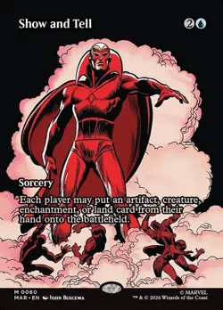 Show and Tell X1 BORDERLESS-NM/M- Marvel Universe Eternal-Legal - Image 1