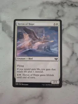 Heron of Hope 18/277 MTG NM Innistrad: Crimson Vow (C) - Image 1