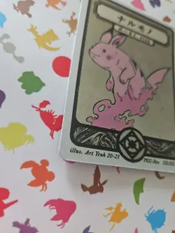 Pokai Gaku - Holo Ditto 132/152- ART YEUH Pokemon Fan Art card - Image 2