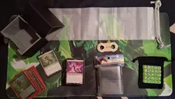 Magic The Gathering Commander Deck Black and Green Toxic Deathtouch - Image 1