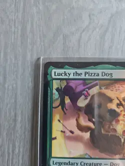 Lucky the Pizza Dog (Foil) Rare MTG Marvel Super Heroes Commander - Image 2
