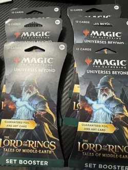 MTG *6x The Lord of the Rings: Tales of Middle-Earth Set Booster Packs* Magic - Image 1