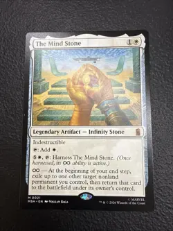 1x The Mind Stone NM Eng MTG - Marvel Super Heroes - Image 1