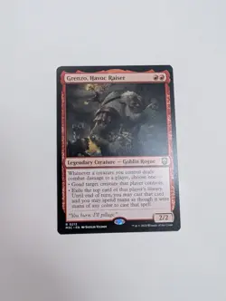 MTG - Grenzo, Havoc Raiser - Commander: Modern Horizons 3 NM/M Condition - Image 1