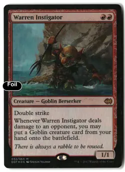 MTG Warren Instigator [DDT - 32] HP Foil - Image 2