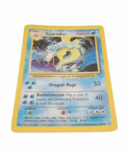 GYARADOS 1999 Base Set Holo Near Mint Pokemon Card 6/102 WOTC TCG - Image 1