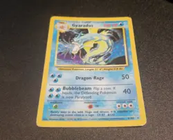 GYARADOS 1999 Base Set Holo Near Mint Pokemon Card 6/102 WOTC TCG - Image 2