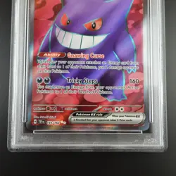 PSA 10 Gengar 193/162 Pokemon Temporal Forces Ultra Rare Graded Card - Image 3