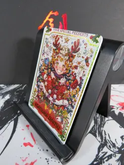 Zenitsu Agtasuma BP Rare Card Demon Slayer Wedding 3 Christmas CCG Holo Foil - Image 3