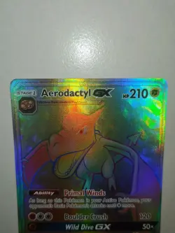 Aerodactyl GX 244/236 Secret Rare Card Sun & Moon Unified Minds - Read Desc. - Image 5