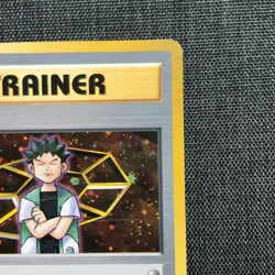 TRAINER Brock Vintage Holo 1996 Pokemon TCG Japanese card Nintendo JAPAN P293 - Image 3