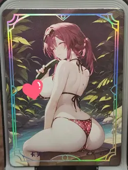 Kafka Under The Nightgown Card Goddess Story Anime Waifu ZX ZX-21 - Image 1
