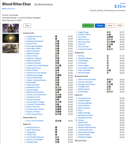 Blood Rites Vampires Modified Precon MTG EDH Commander Deck Read Description - Image 4