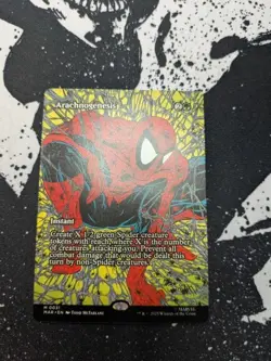 Marvel MTG Arachnogenesis (Spider-Man #1 Todd McFarland) 2025 Borderless Source - Image 1