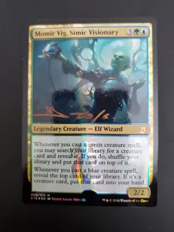 Mtg Momir Vig Simic Visionary Ap Artist Proof Signed Numbered 16/30 - Image 1