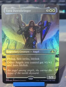 Lyra Dawnbringer (Borderless) Dominaria Remastered Foil - Image 1