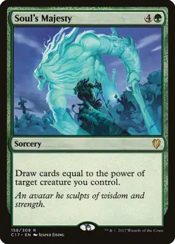 Soul's Majesty [Commander 2017] Magic MTG - Image 1