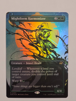 Mightform Harmonizer R0297 Foil (Borderless) Edge of Eternities MTG NM - Image 1