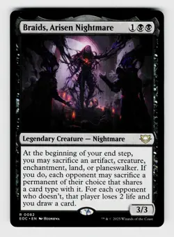 MTG, Commander: Edge of Eternities, Braids, Arisen Nightmare, regular, No.82, R - Image 1