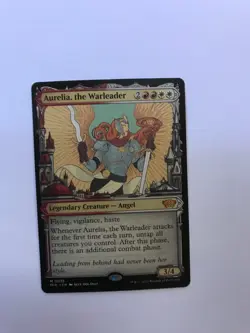 Aurelia, the Warleader : March of the Machine MtG NM Magic The Gathering; Angel - Image 3
