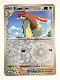 Pidgeotto - 017/165 - Reverse Holo - SV: Scarlet & Violet 151 - Pokemon Card_2 - Image 1