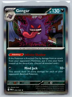 Gengar 050/088 Rare Perfect Order Pokemon Card Near Mint - Image 1