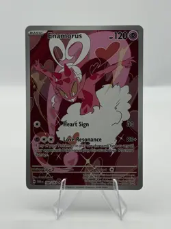 Enamorus 180/167 Twilight Masquerade (TWM) NM Illustration Rare Pokemon Card - Image 1