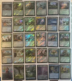 MTG Final Fantasy Surge Foil x44 Lot for wubjones with Yuna Sending Staff - Image 1