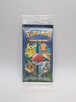 Pokemon TCG SEALED 2019 GENERAL MILLS Sun & Moon Let's Go Kanto 3 Card Mini Pack - Image 1