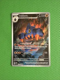 Pokemon TCG Boldore White Flare Illustration Rare Card 128/086 NM Condition - Image 1