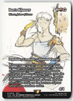 MTG - Bartz Klauser - Winota, Joiner of Forces (Showcase) R FINAL FANTASY: Throu - Image 1