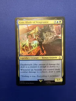 Ezio, Blade of Vengeance (Foil)| Universe's Beyond: Assassin's Creed | MTG Magic - Image 1