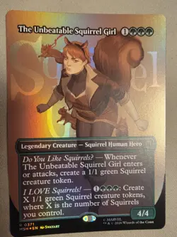BRAND NEW The Unbeatable Squirrel Girl (Borderless) Marvel Super Heroes Foil - Image 1