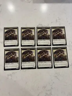 Magic the Gathering MTG Vampire 8 Tokens Set - Image 1