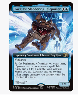 Lockjaw, Slobbering Teleporter - Extended Art Commander: Marvel Super Heroes - Image 1